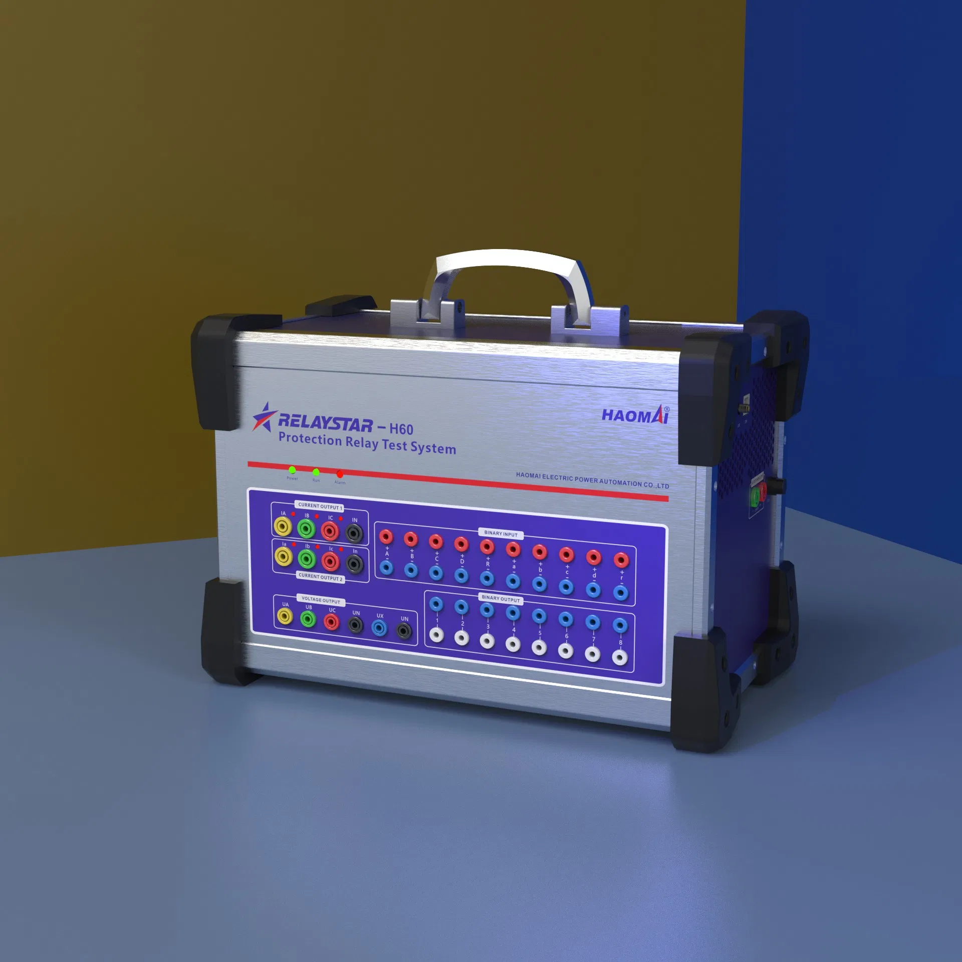 Low Weight High Accuracy Relay Test System