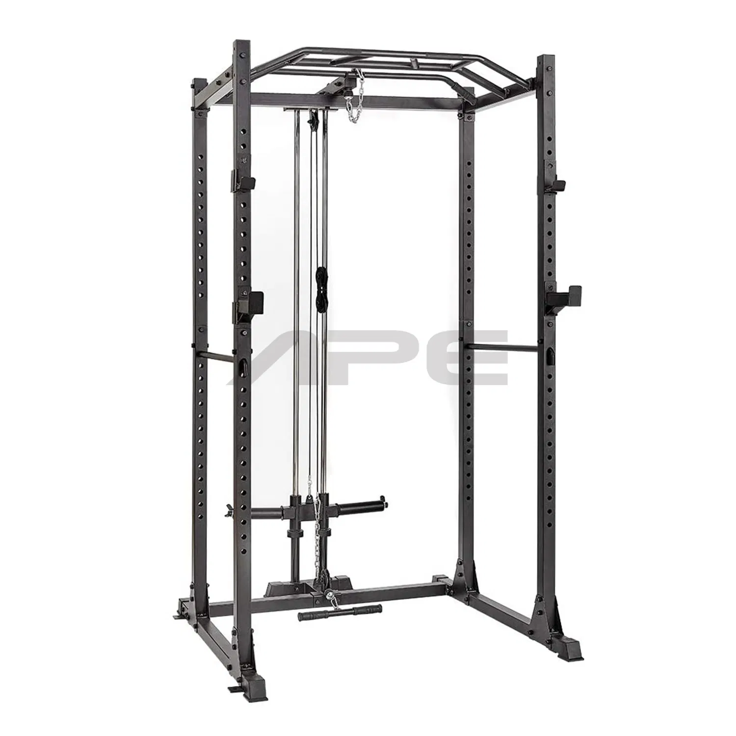 Home Gym Use Multi Functional Square Power Squat Rack for Strength Training