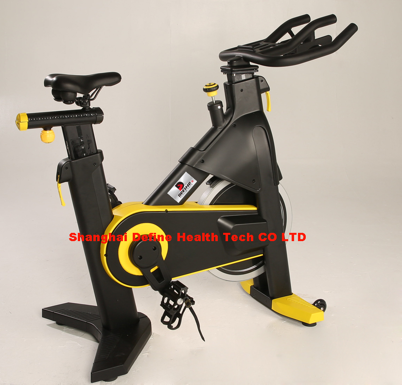 Best commercial spinning bike, professional indoor cycle, Define Health Tech - New Professional Cycle Connect Spinning Bike -HB-2018