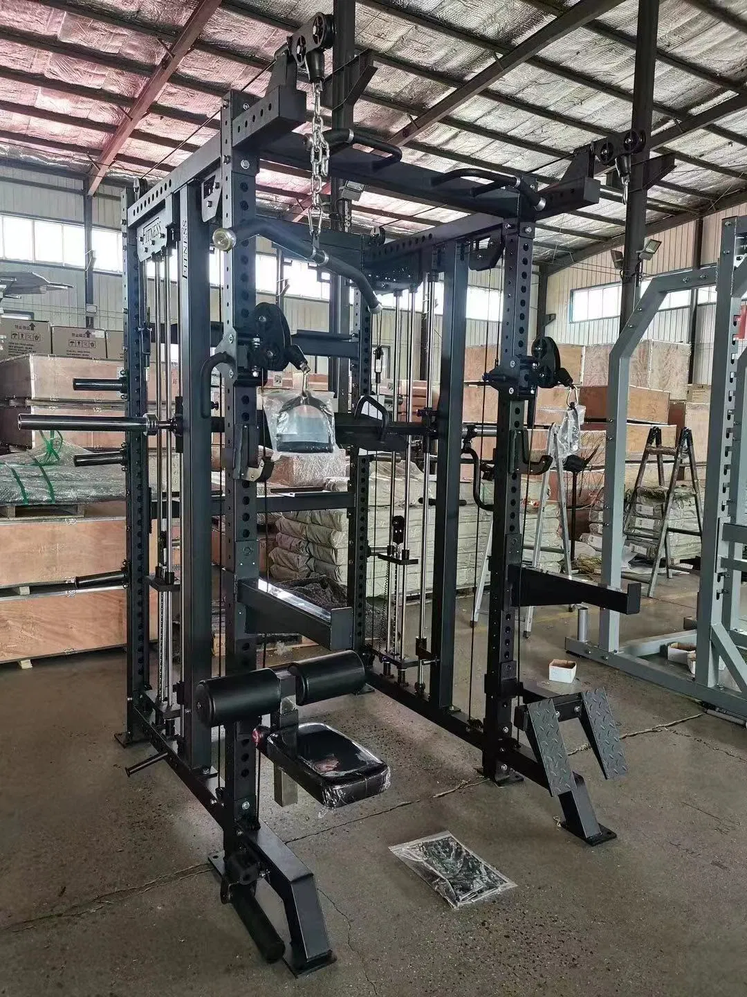 Fitness Equipment Bodybuilding Smith Machine Multi Functional Multi Gym Power Rack