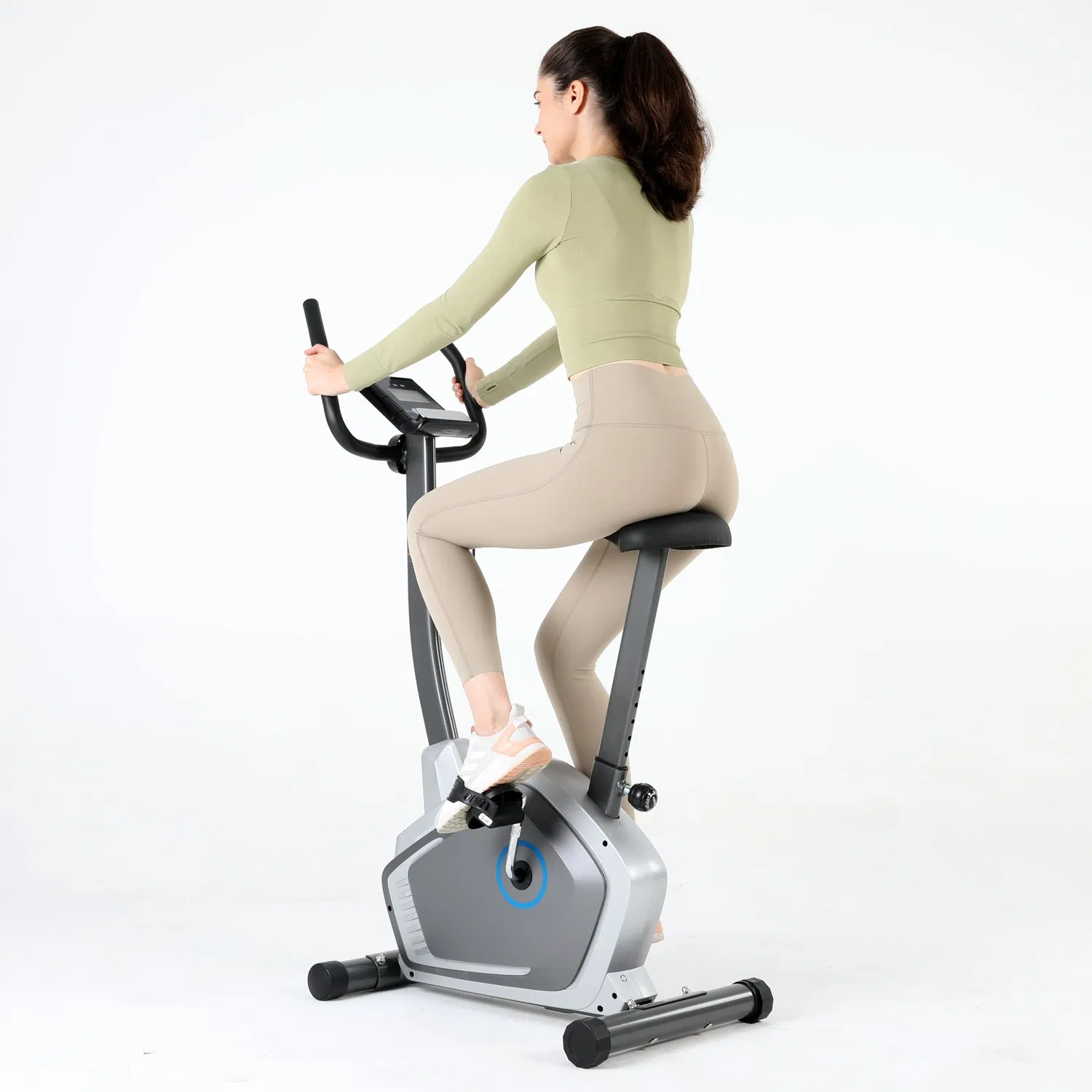 2024 New Home Trainer Stationary Bike Adjustable Magnetic Resistance for Home Gym Workout