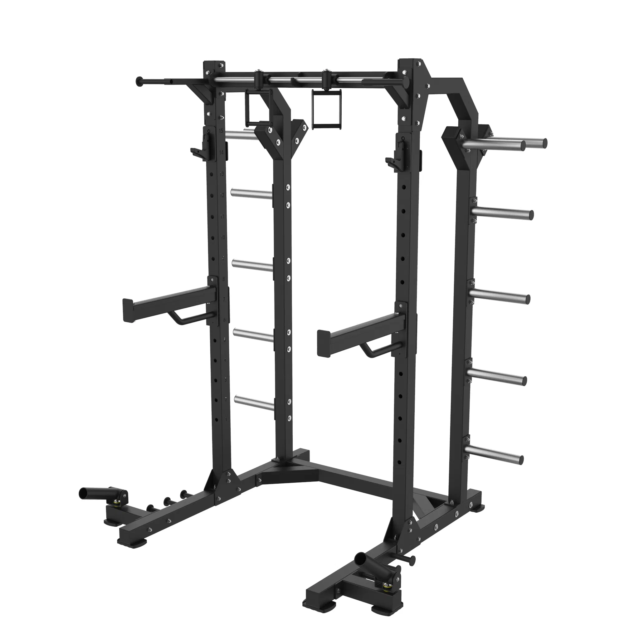 Gym Equipment Power Racks Weightlifting Strength Training Home Gym Cage Squat Rack Power Rack with Platform