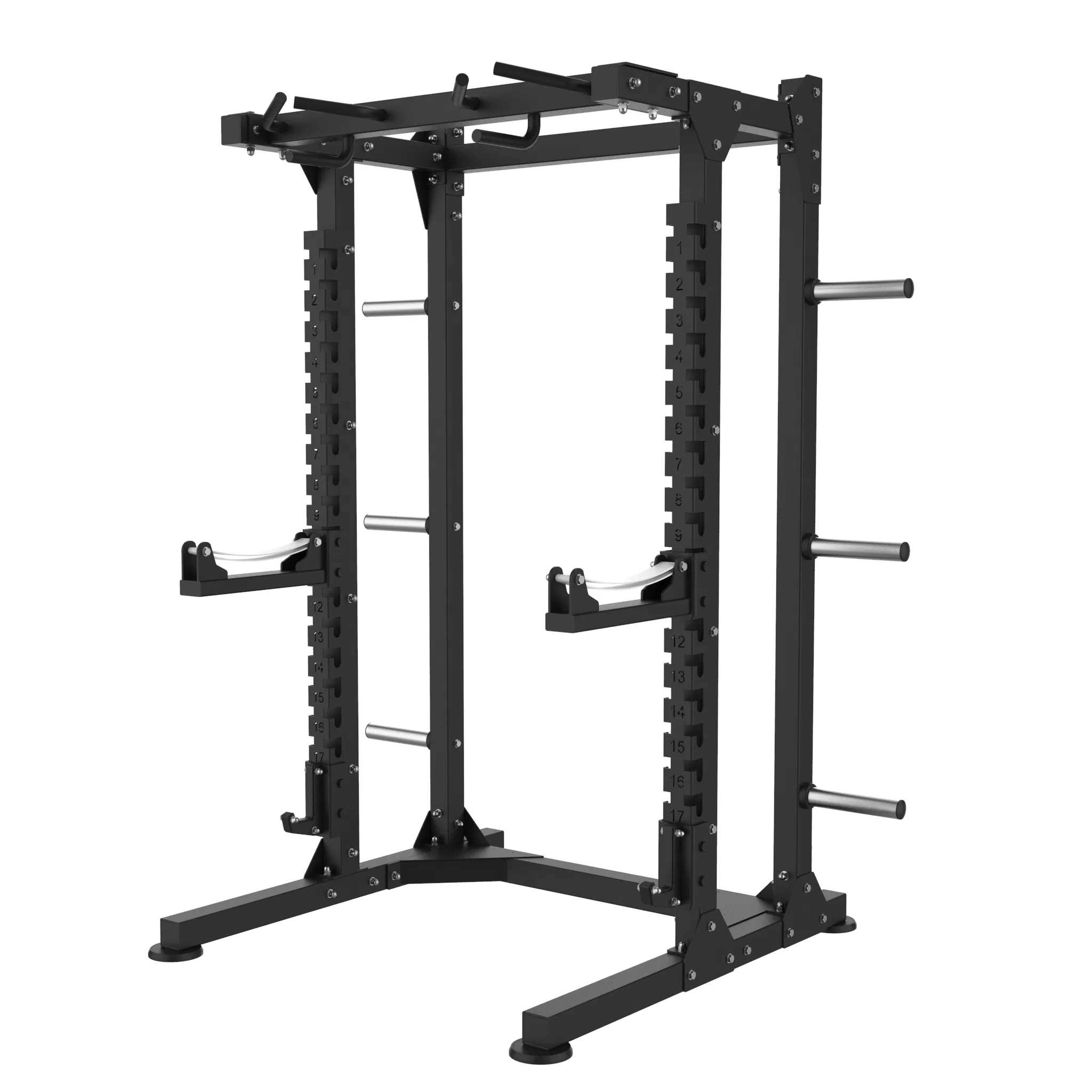 Gym Equipment Power Racks Weightlifting Strength Training Home Gym Cage Squat Rack Power Rack with Platform