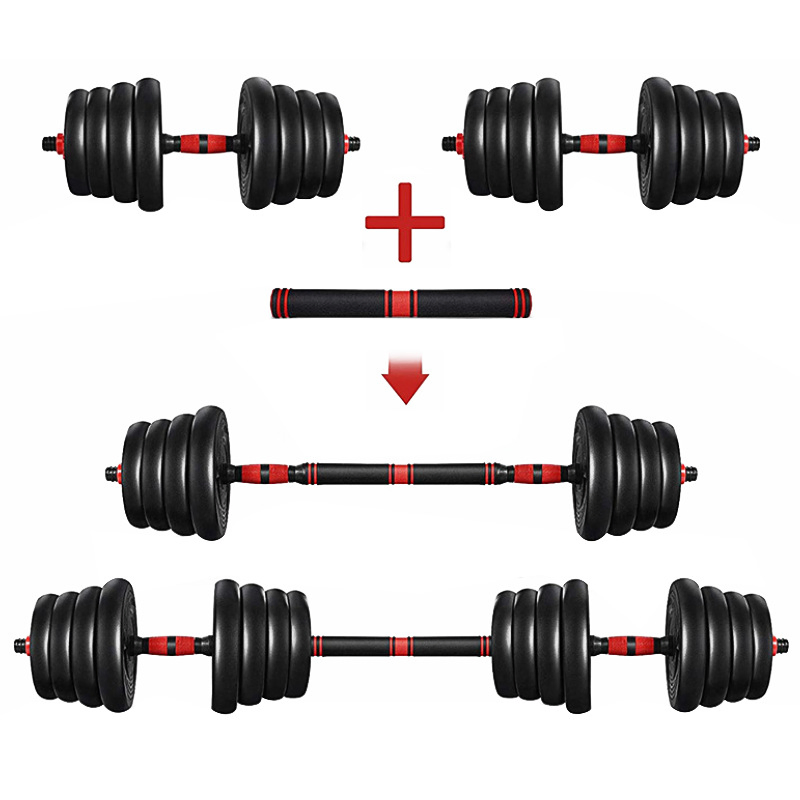 Quick-Adjustable 20kg Dumbbell Set for Full-Body Home Workout