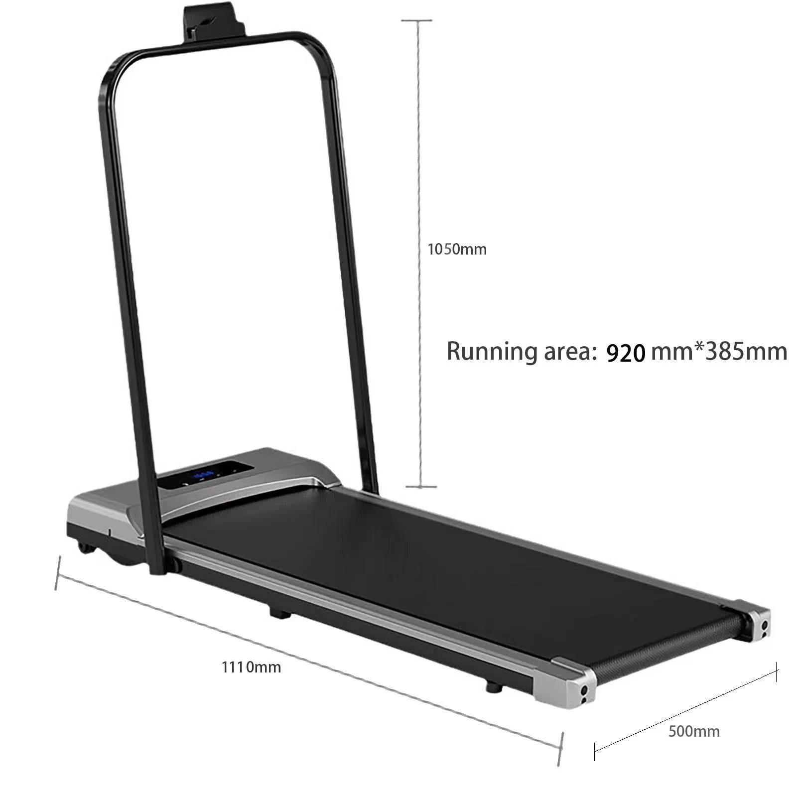 Professional Gym Equipment Electric Foldable Treadmill Smart Folding Portable Walking Pad Mini Desk Treadmill for Home Use