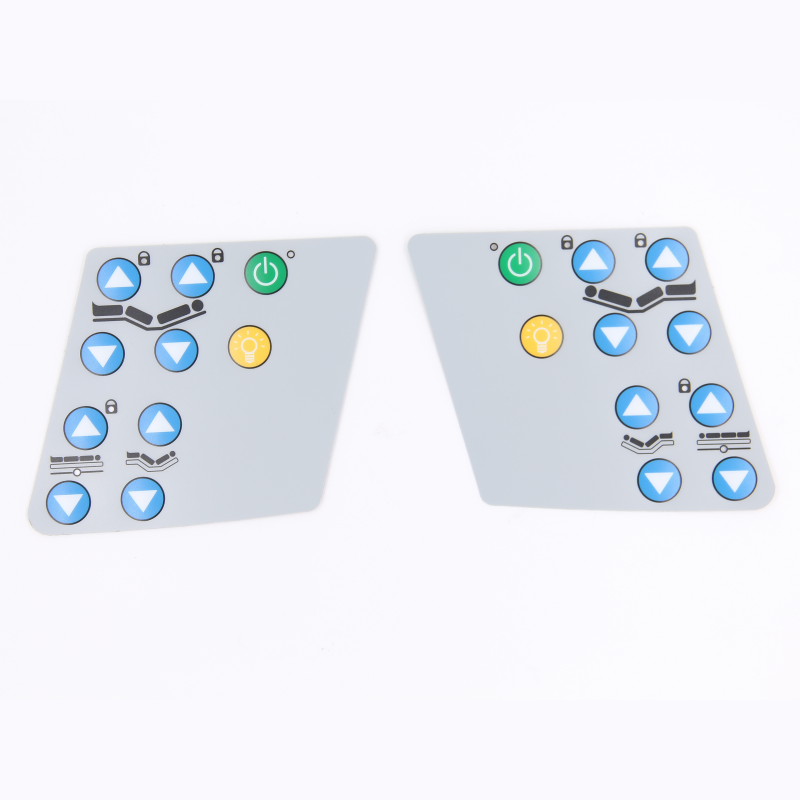 Smart Electronics China Factory Custom Membrane Switch Panel Keyboard Poly Dome Keypad Button Membrane Switch Keyboard