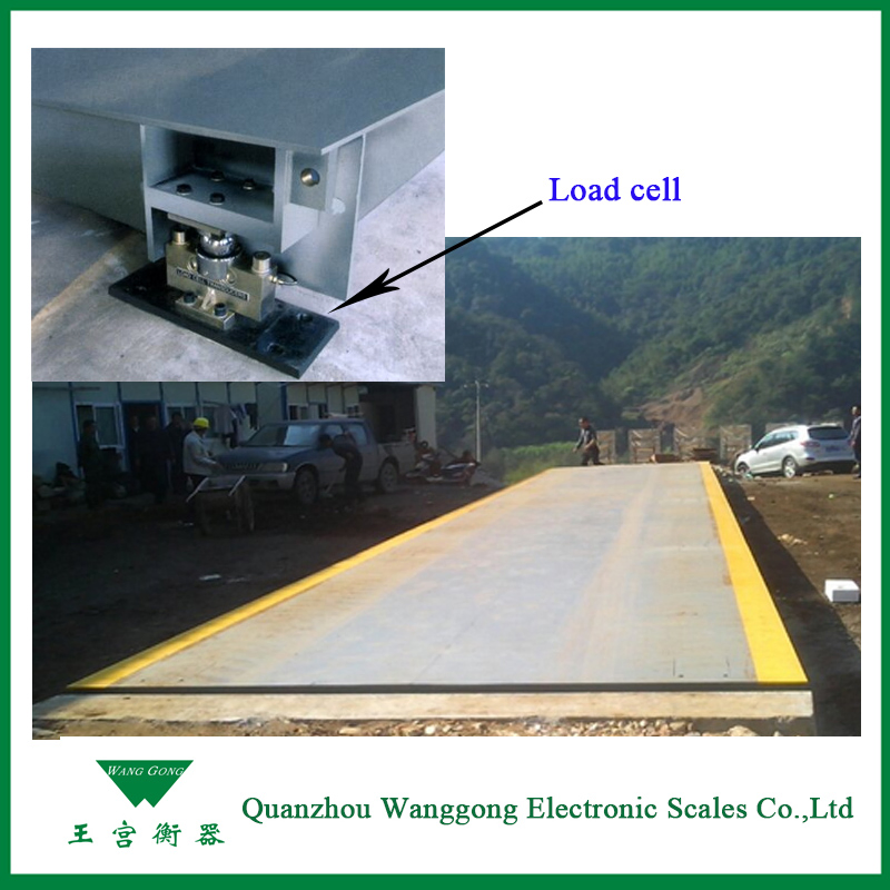 3X18m 100t Truck Weighing Bridge System Price in USA