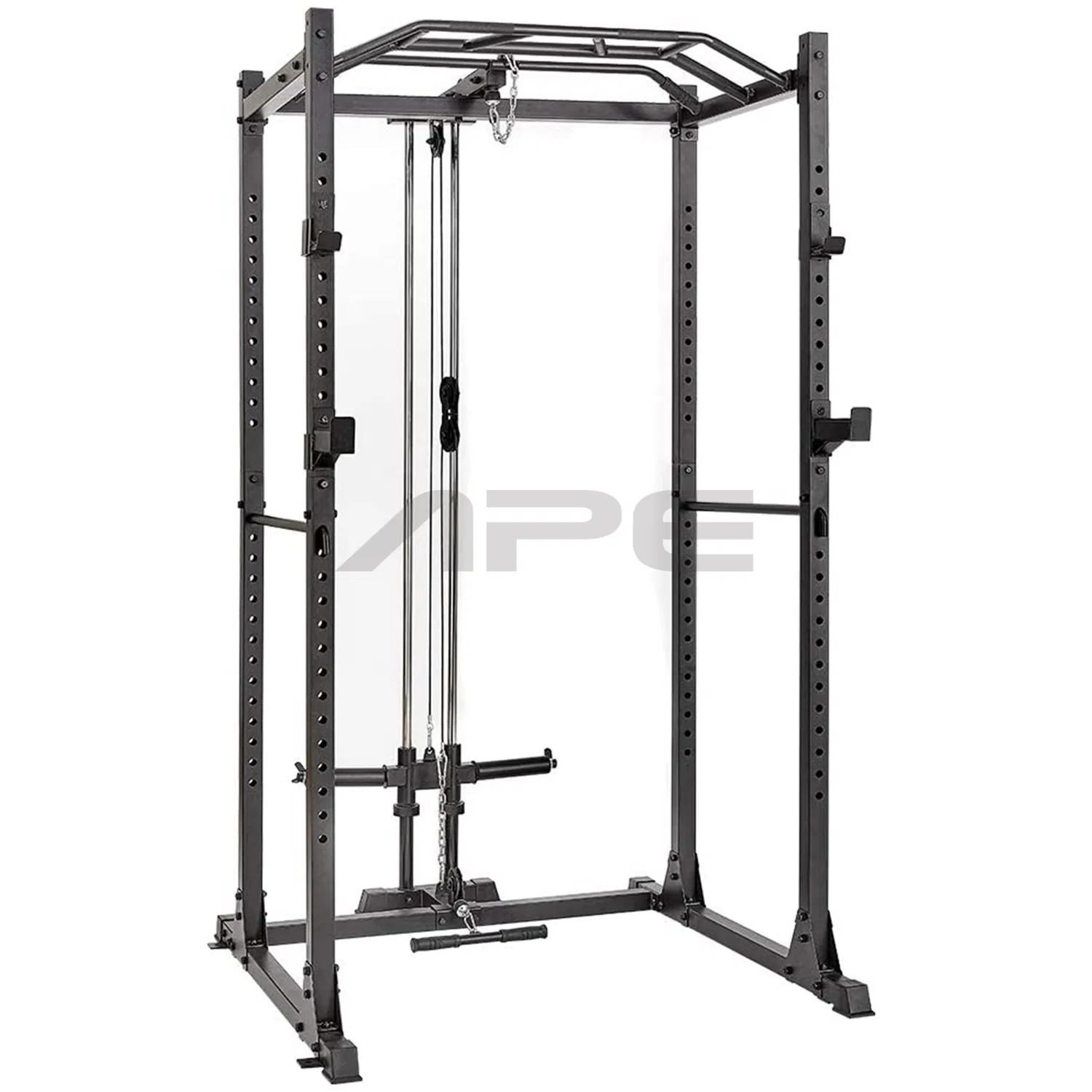 Home Gym Use Multi Functional Square Power Squat Rack for Strength Training