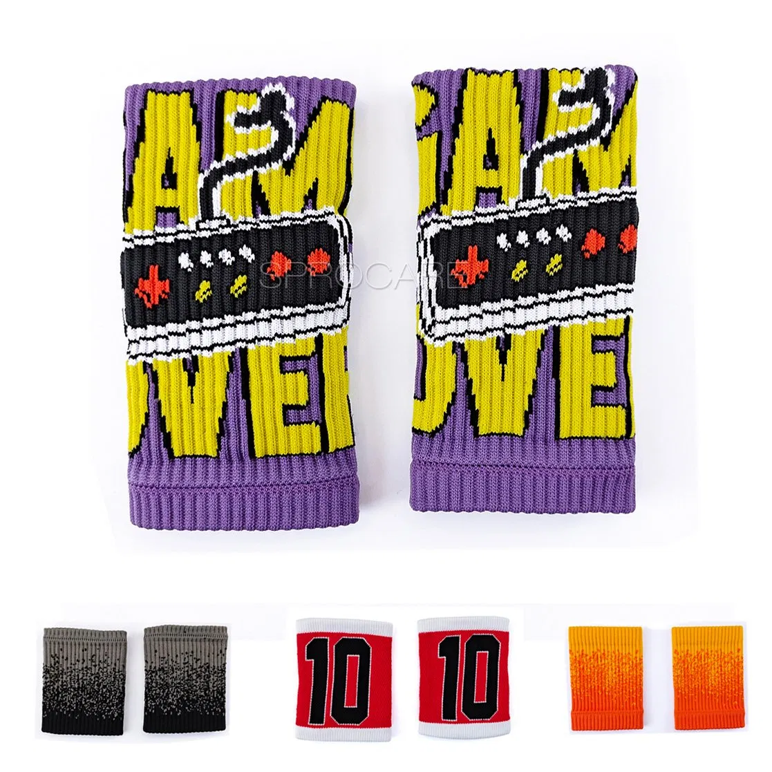 Sweat Wrist Bands, Wrist Sleeve, Customized Design