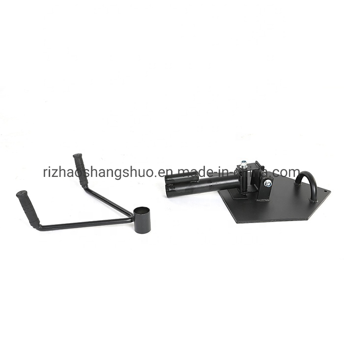 Weightlifting Barbell T-Bar Row Platform