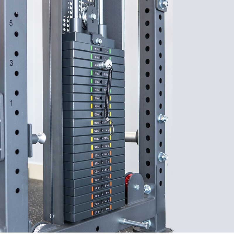 Factory Wholesale Gym Equipment Multifunctional Cable Power Rack with Pulley System and Rack Training Accessories