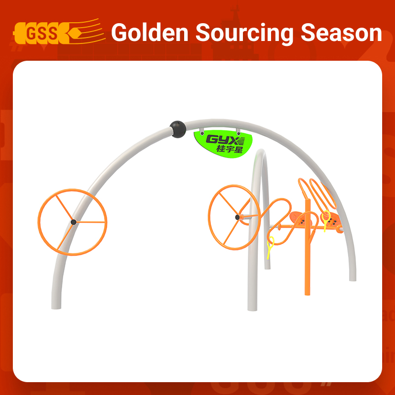 Durable UV-Resistant Outdoor Gym Equipment for Wheelchair Access