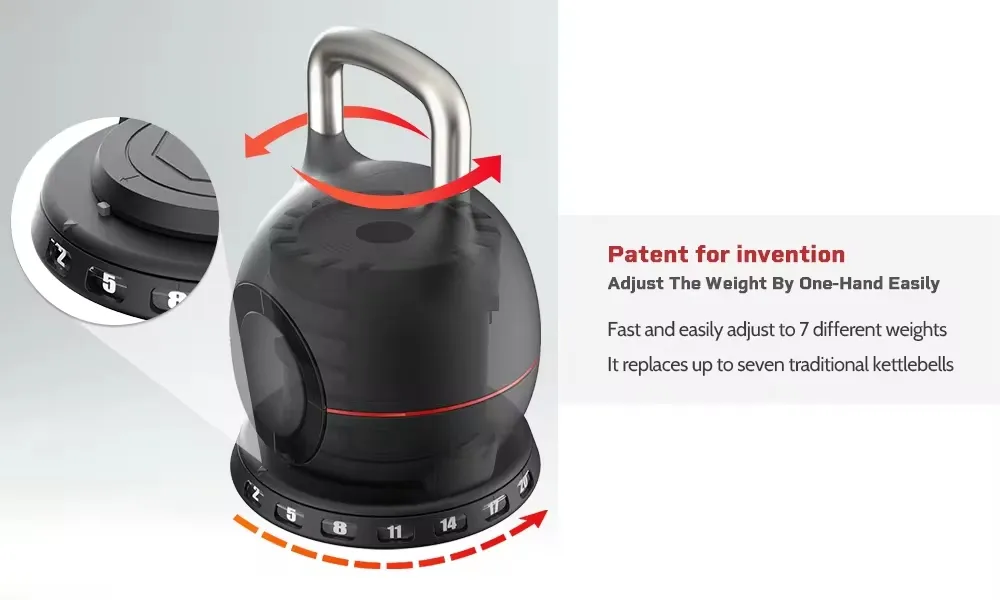 Adjustable Kettlebell 4