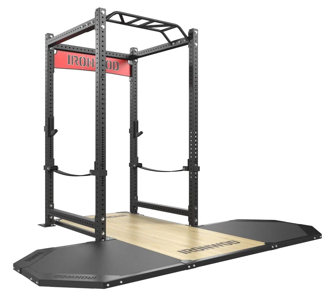 Multifunctional Squat Power Rack with Weight Plate Storage From China Manufacturer