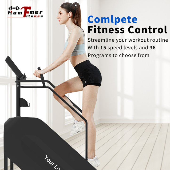 Factory Price Commercial Grade Stepper Clombing Machine Gym Stair Climber with LED Display