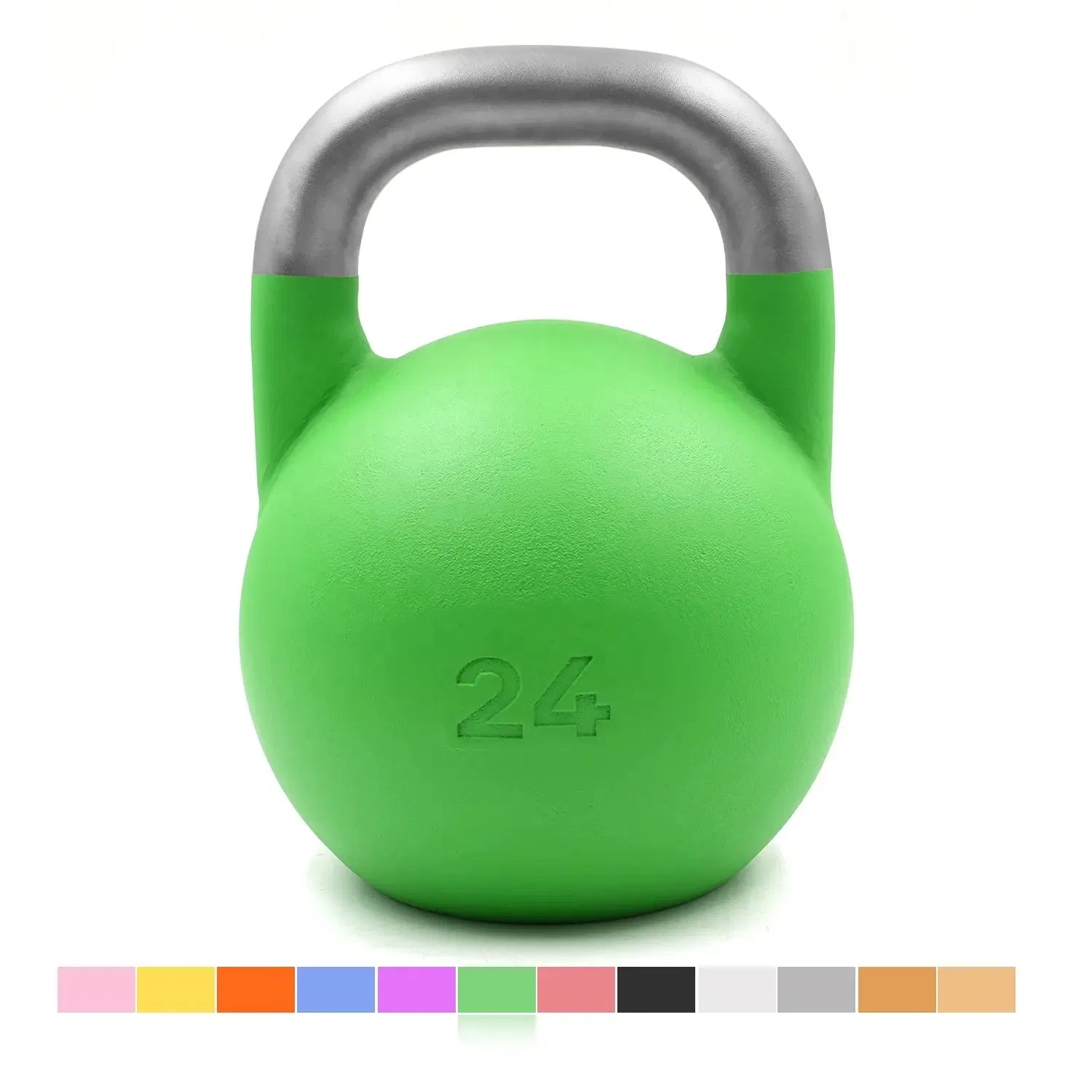 Wholesale Kettle Bell Price Crossfit Equipment Accessories Weight 8kg Steel Precision Cast Black Matte Powder Coating Competition Kettlebell