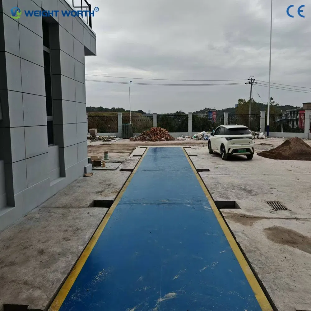 Automated Data Recording Weatherproof Display Digital Weighbridge System