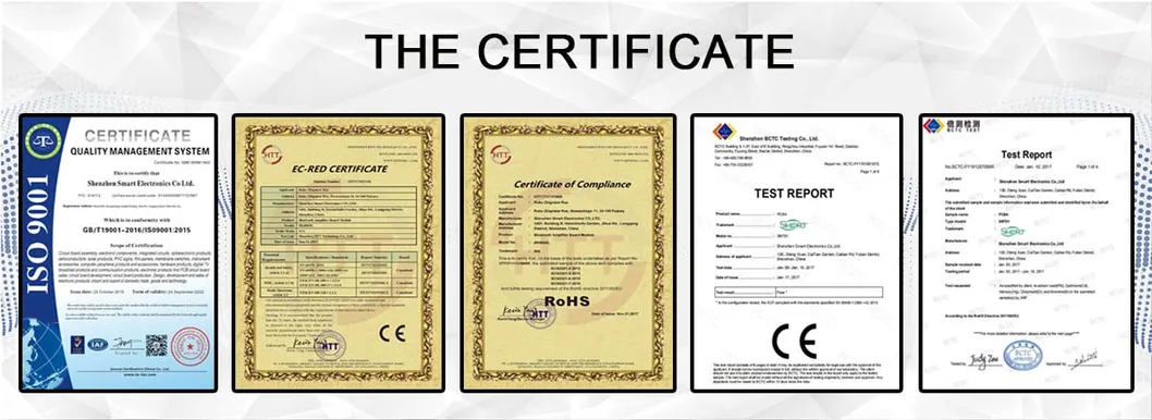 Certifications