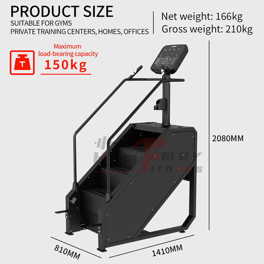 Factory Price Stairmaster Fat Blasting Stepmill Machine Cardio Gym Stair Climber with Iron Shell