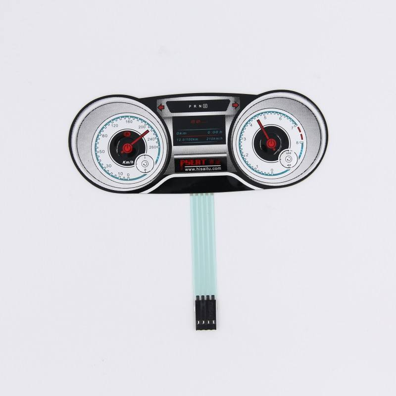 Smart Electronics China Factory Custom Membrane Switch Panel Keyboard Poly Dome Keypad Button Membrane Switch Keyboard