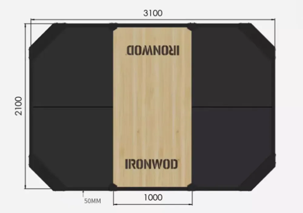 Weightlifting Platform View 3