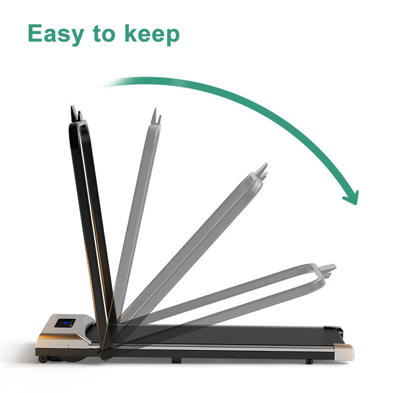 Professional Gym Equipment Electric Foldable Treadmill Smart Folding Portable Walking Pad Mini Desk Treadmill for Home Use