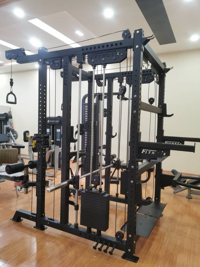 Fitness Equipment Bodybuilding Smith Machine Multi Functional Multi Gym Power Rack