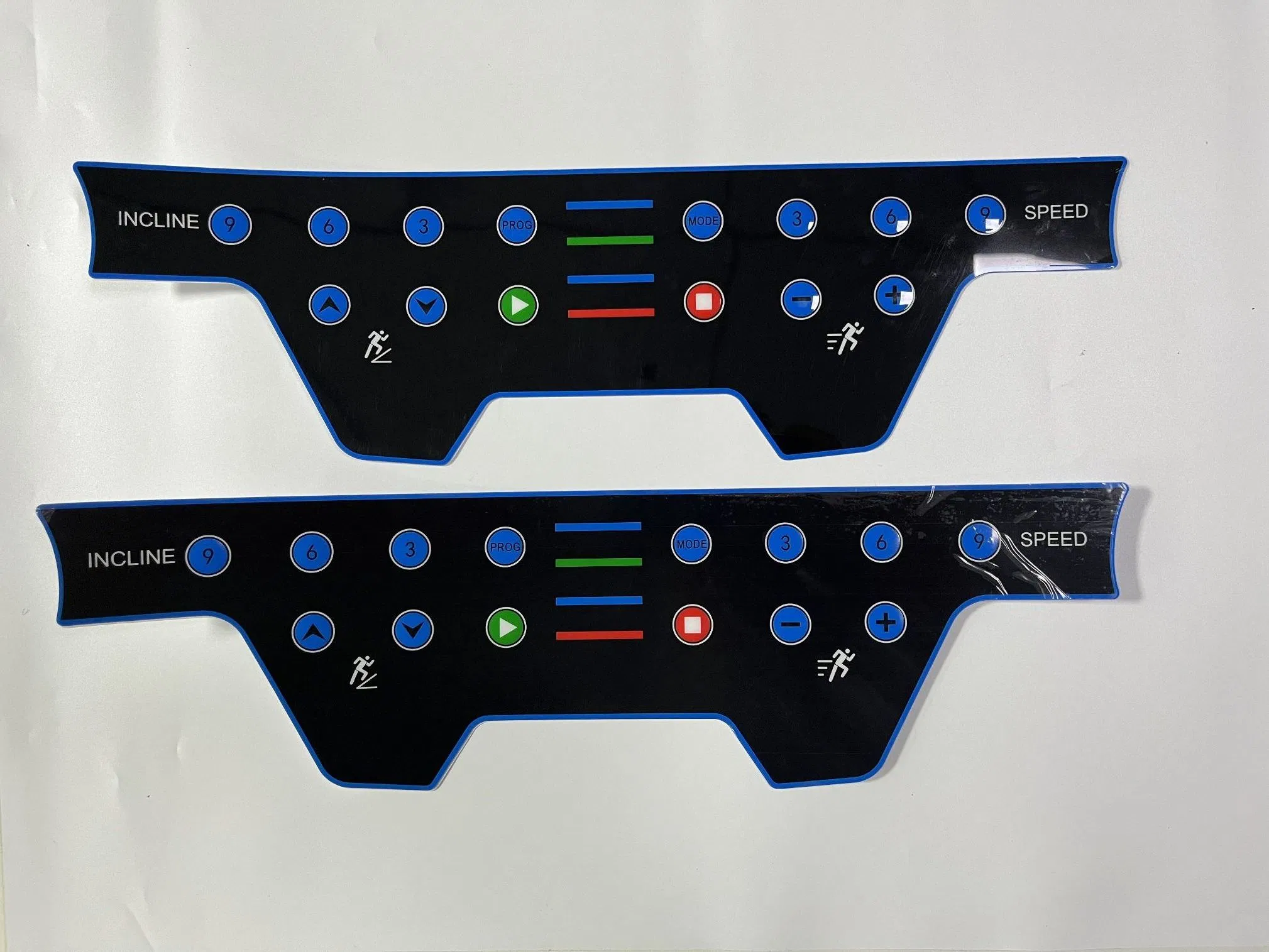 Custom Waterproof Graphic Overlay Silk Screen Printing Electric Circuit Control Membrane Panel