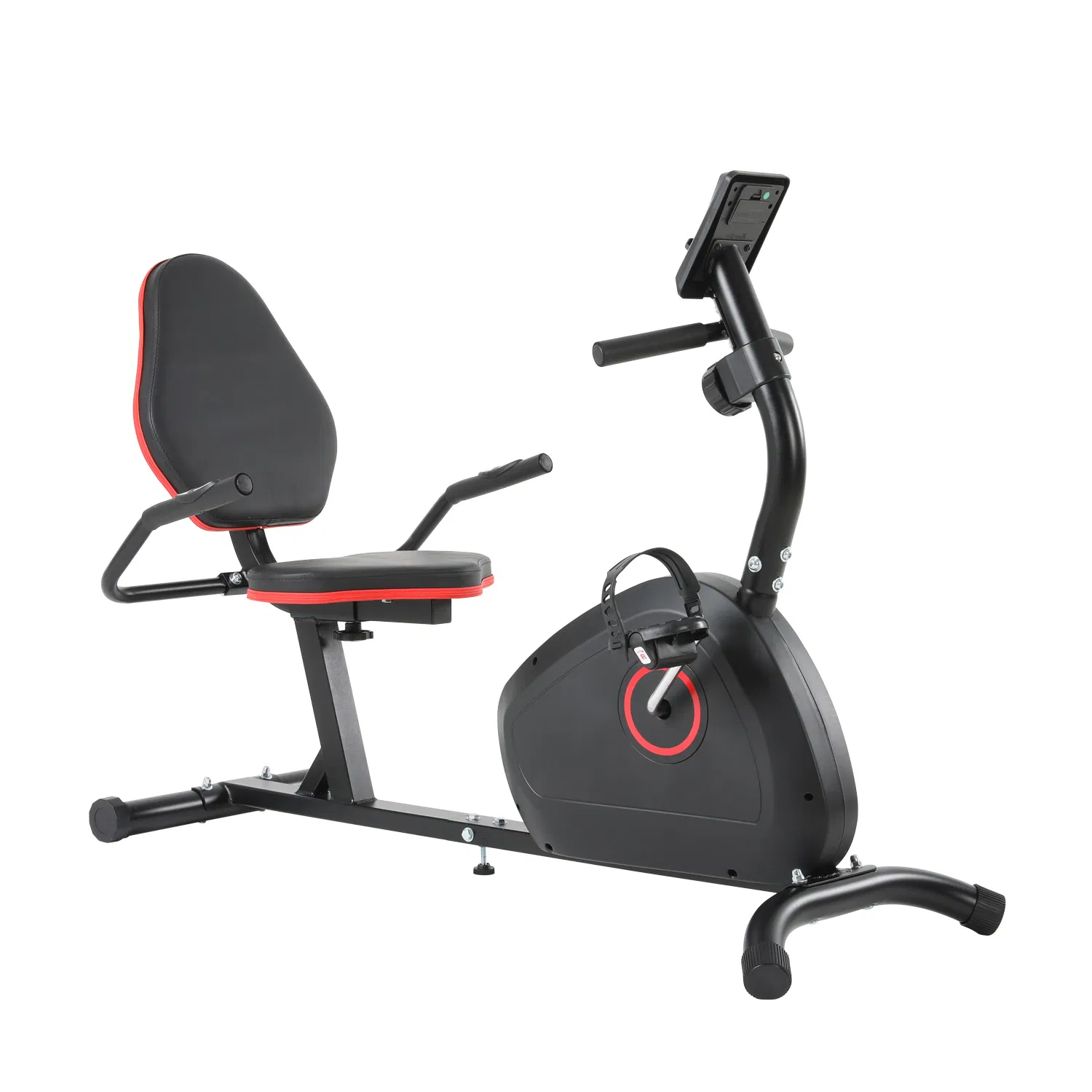 Recumbent Upright Indoor Cycling Bike 8 Level Magnetic Resistance Foldable Stationary Machine Fitness Bicycle