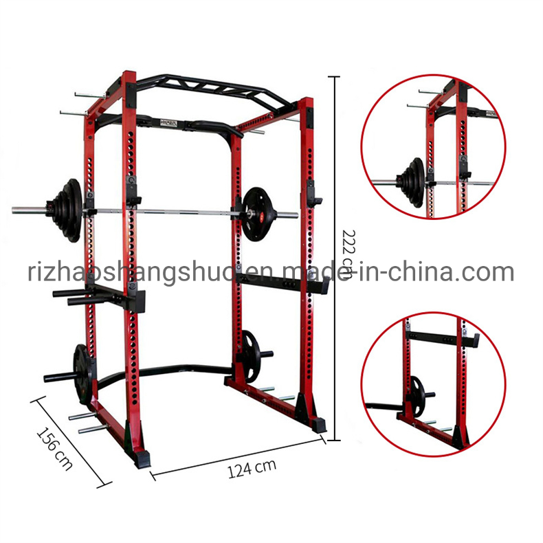 2022 New Home Body Building Cable Crossover Multifunctional Power Cage with Weight Lifting Training Gym Squat Rack