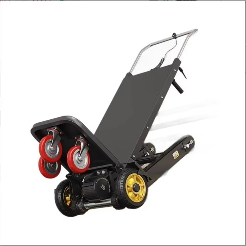 Mobile Wheel Trolley Powered Stair Climber Electric Stair Climbing Hand Truck Cart for Groceries