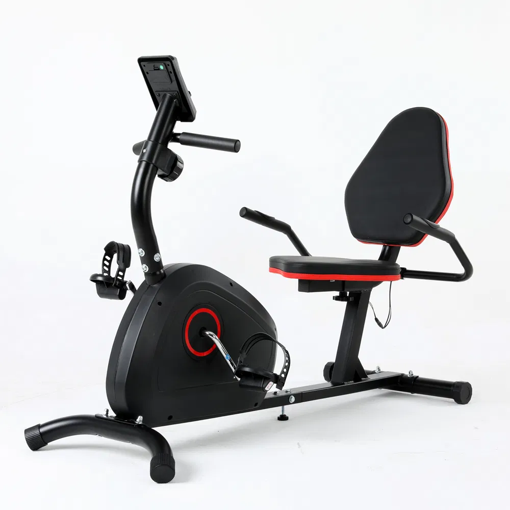 Recumbent Upright Indoor Cycling Bike 8 Level Magnetic Resistance Foldable Stationary Machine Fitness Bicycle
