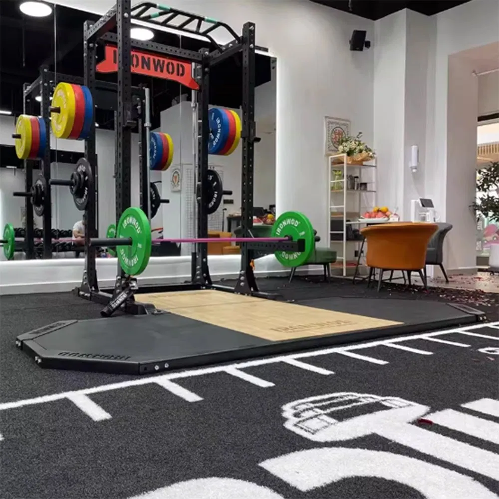 Customized Size Hot Sell Weightlifting Training Heavy Duty Weightlifting Platform for Gym