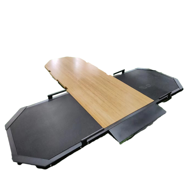 Custom Logo Crossfit Lifting Platform Gym Deadlift Powerlifting Wood Rubber Weightlifting Platform