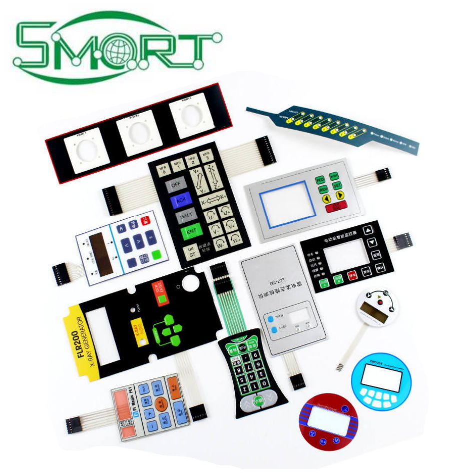 Smart Electronics 4X5 Matrix Keyboard 20 Keys Membrane Switch Keypad with Poly Dome