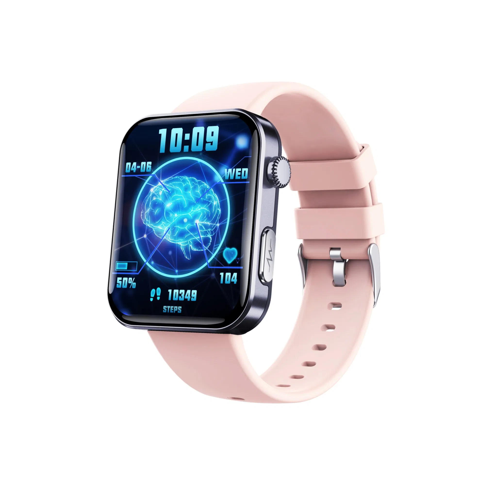 Heart Rate Alarm Reminder Sos, Hrv Report, Non-Invasive Blood Glucose Smartwatch