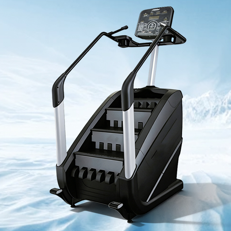 High Capacity Low Impact Vertical Staircase Simulator Cardio Cross Trainer Strength Building Workout Gym Equipment