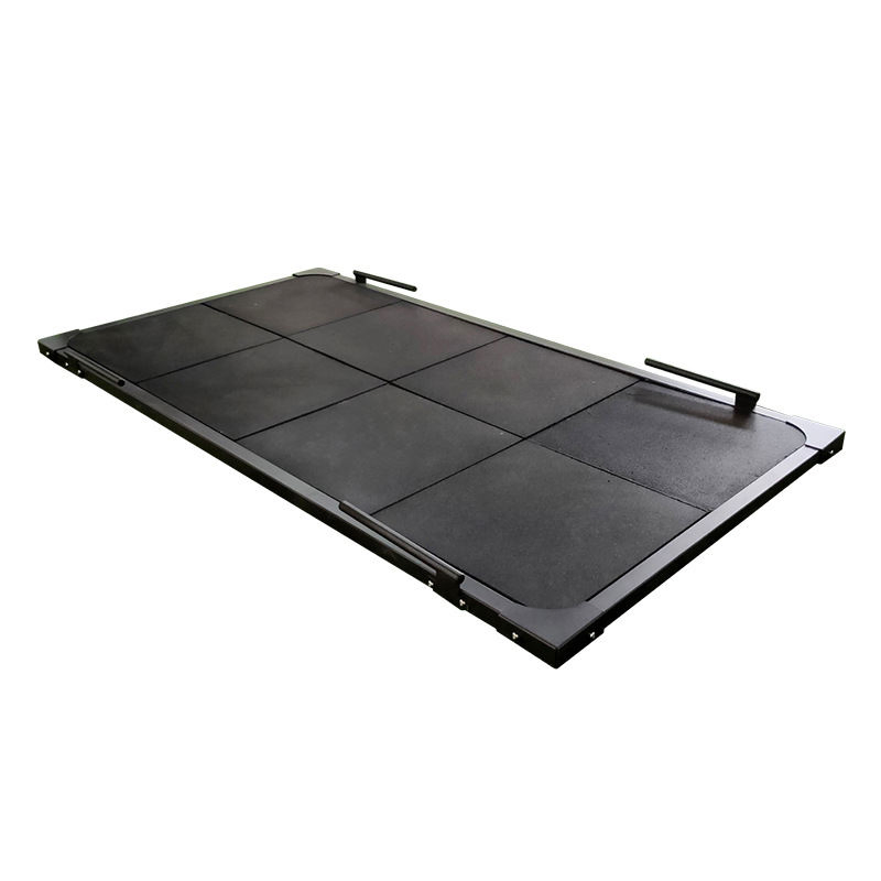 Leadman Rubber Wooden Weightlifting Platform