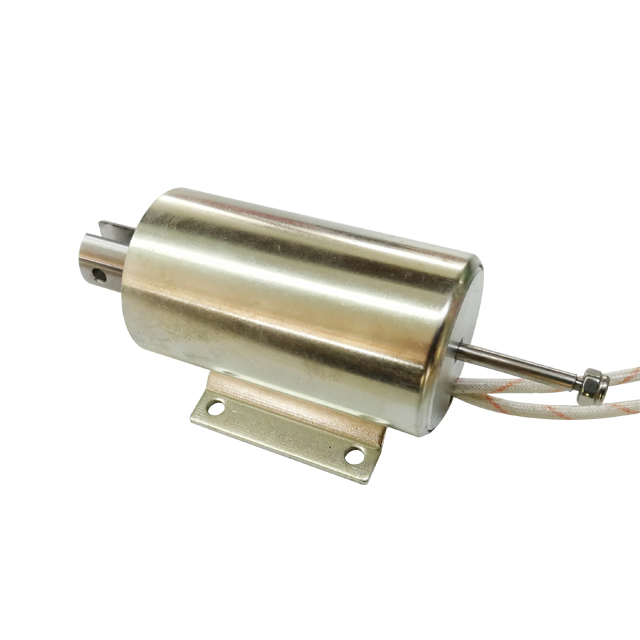 Landa Tu3257 Industrial Push Pull Tubular Solenoid 12V/24V DC 0-20mm Long Stroke 32X57mm Screw Mount 170W 10-100% Duty Cycle