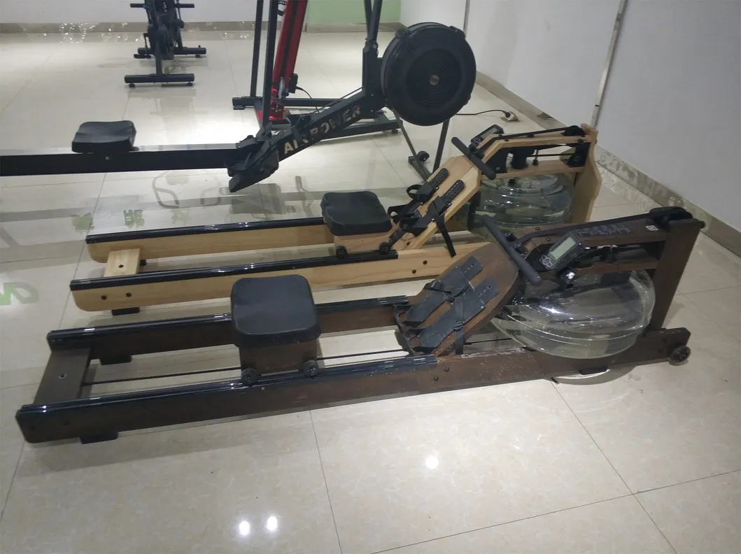 Wooden Water Rower View 2