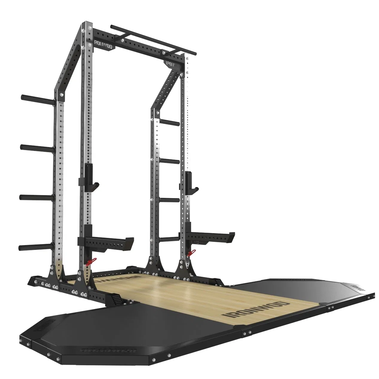 Multifunctional Squat Power Rack with Weight Plate Storage From China Manufacturer