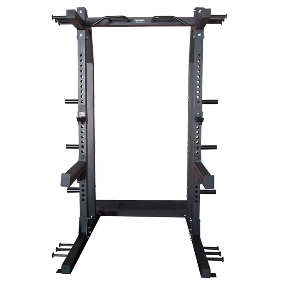 Hot Selling Multifunctional Commercial Fitness Gym Equipment Power Half Squat Rack