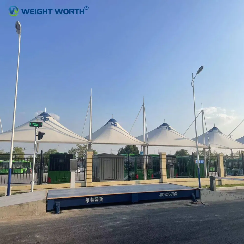 60t Electronic Truck Weight Scale Digital Weighbridge Weigh Bridge Unattended Weighing System