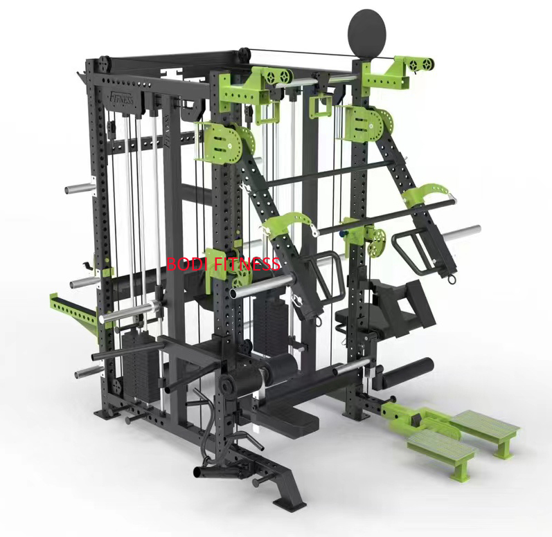Multi Functional Crossfit Squat Rack Power Rack Smith Functional Trainer Gym Multi Functional Station