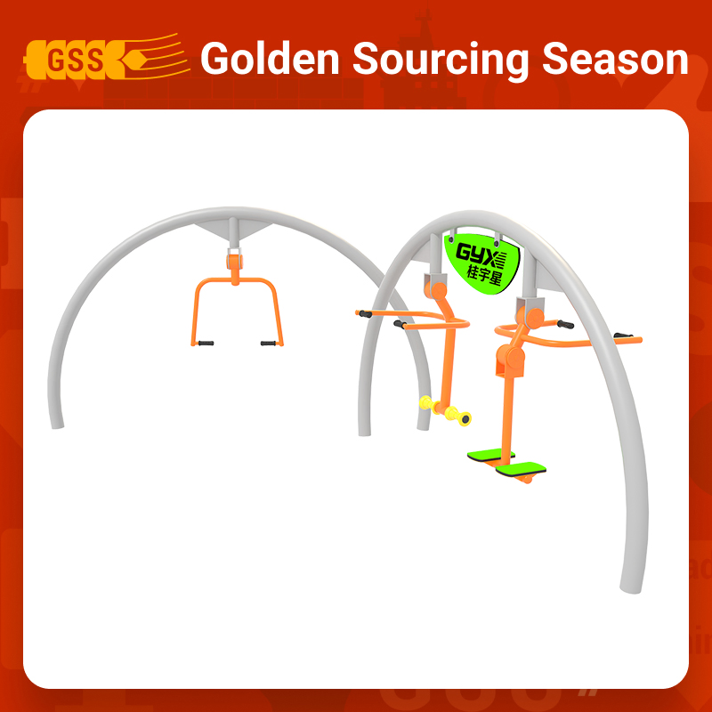 Durable UV-Resistant Outdoor Gym Equipment for Wheelchair Access