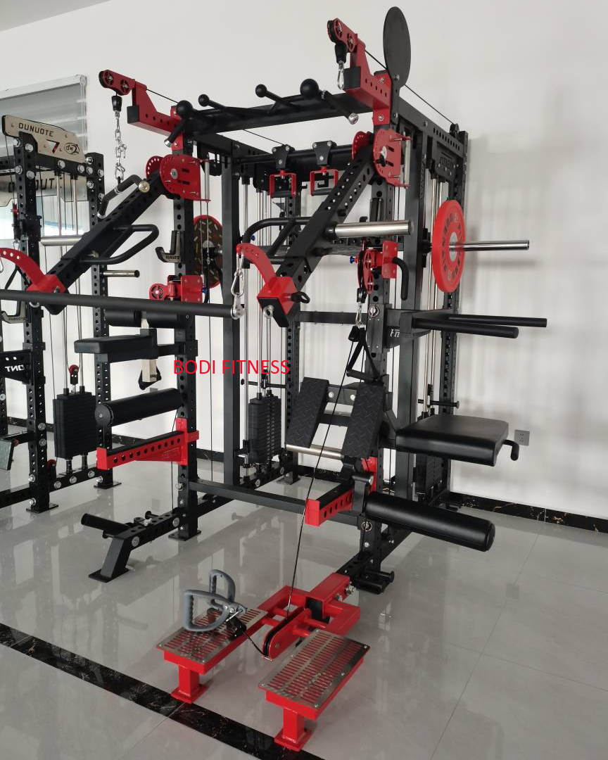 Multi Functional Crossfit Squat Rack Power Rack Smith Functional Trainer Gym Multi Functional Station