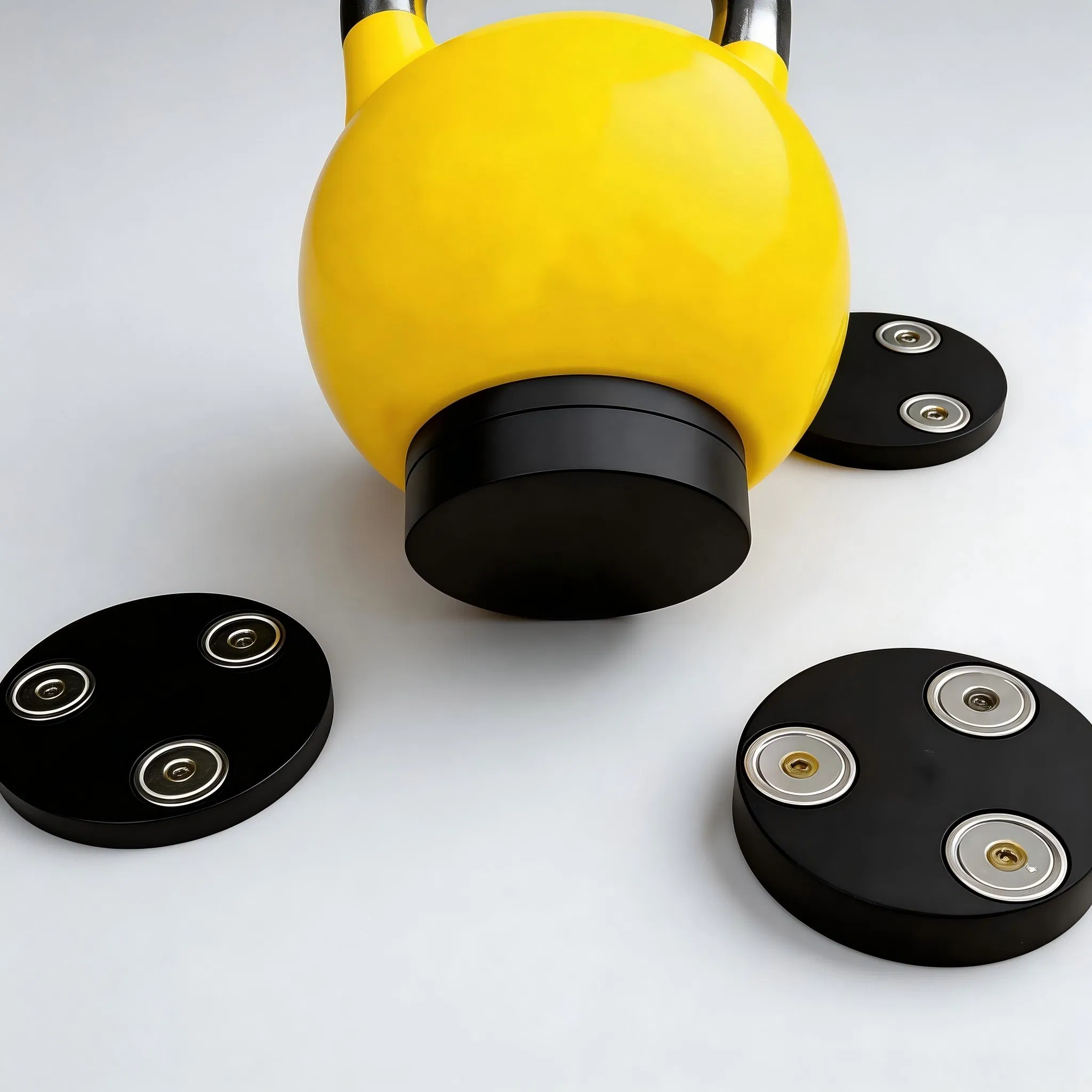 Gym Equipment Accessory Free Weight Training Magnet Kettlebell Weight Plate