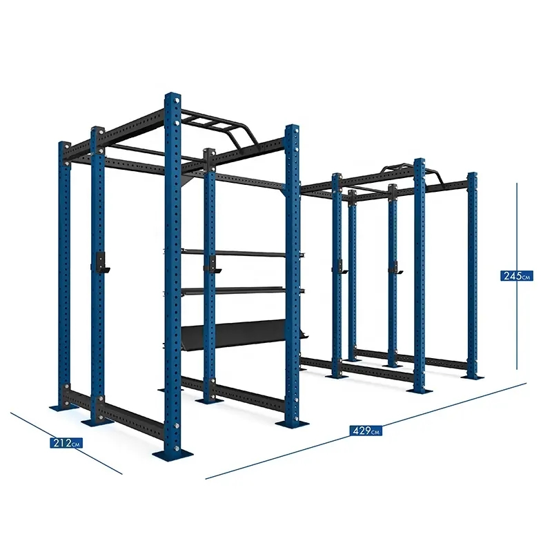 Versatile Complete Functional Trainer with Adjustable Cables and Pull-UPS