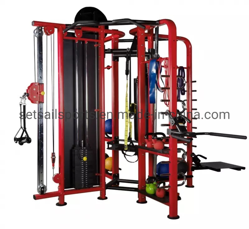 360b Commercial Synergy Multifunctional 4 Door Rack Home Gym Fitness Equipment Power Rack