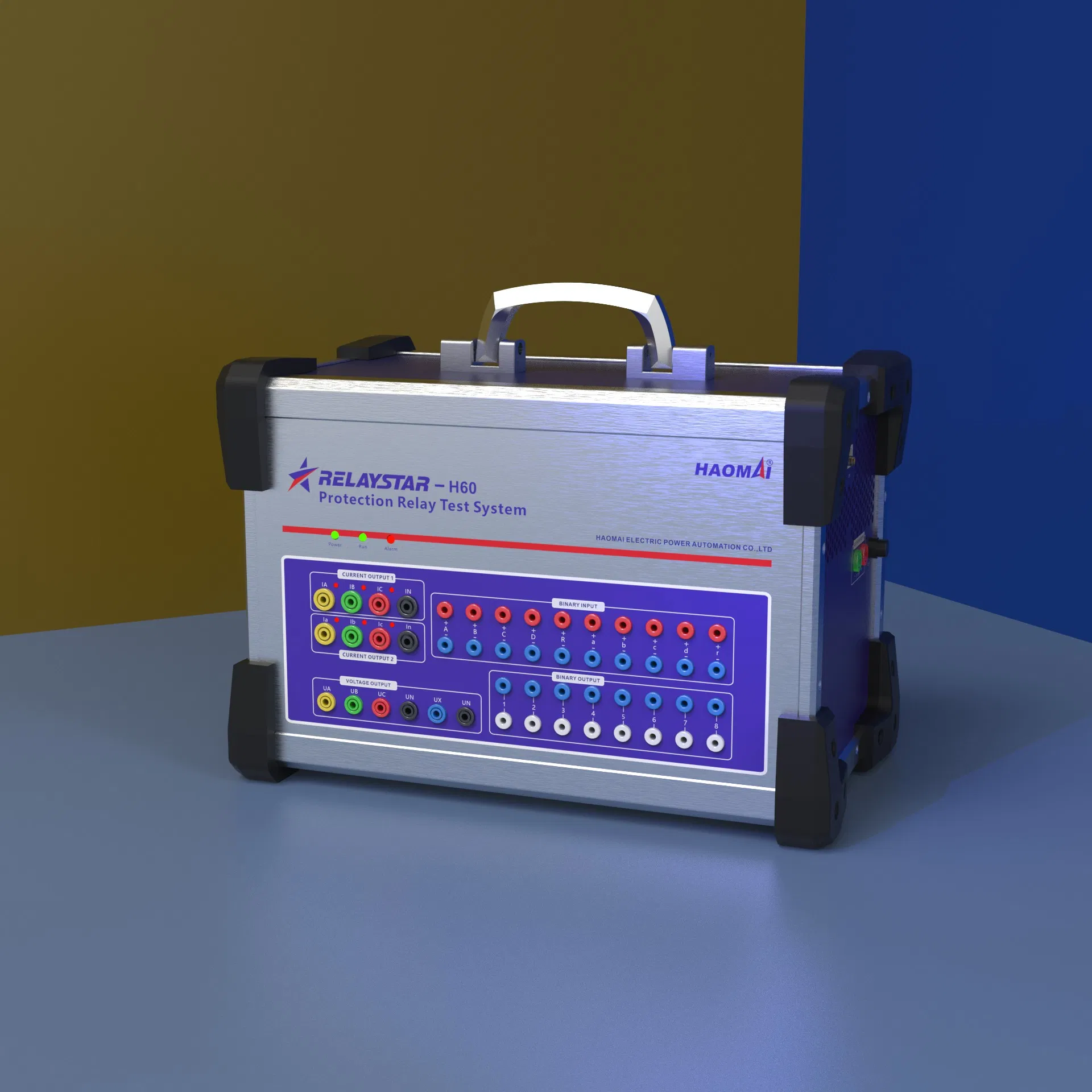 Low Weight High Accuracy Relay Test System